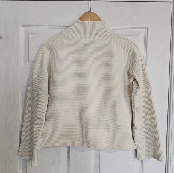 Madewell Texture & Thread Velour Corduroy Mockneck Top Size XS - Picture 3 of 7